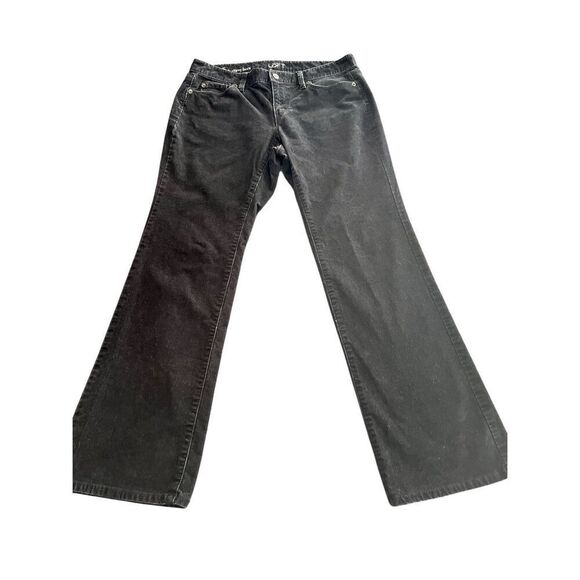 LOFT Ann Taylor Curvy Boot Corduroy JEANS SIZE 6P - Picture 4 of 7